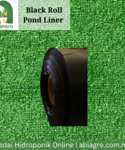 Black Roll Pond Liner Lining Garden Fish