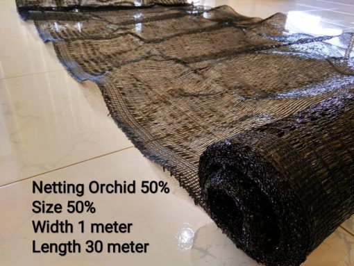 Netting Hitam (Orkid 50%) Lebar 1 Meter