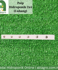 Paip Hidroponik 2x4 (Lubang)